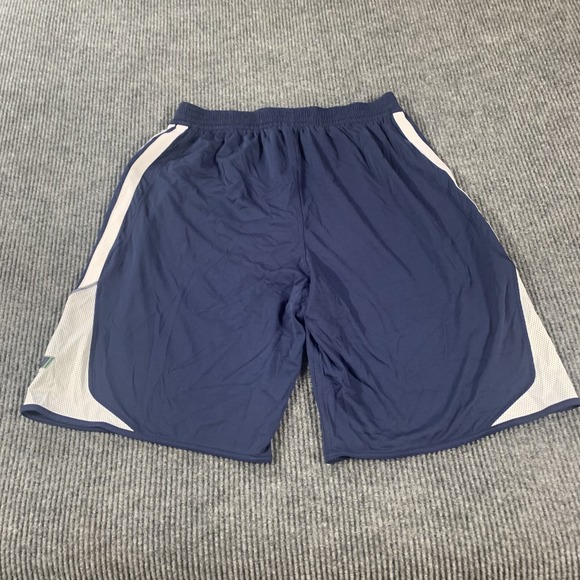 Adidas Utah Jazz Shorts Mens 3XL Plus 2 Blue Striped NBA Basketball Team Issued - Picture 10 of 12